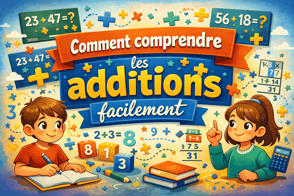 Apprendre les additions facilement : le guide complet pour comprendre, progresser et s’entraîner 1 Apprendre les additions facilement, tuto pour apprendre les additions