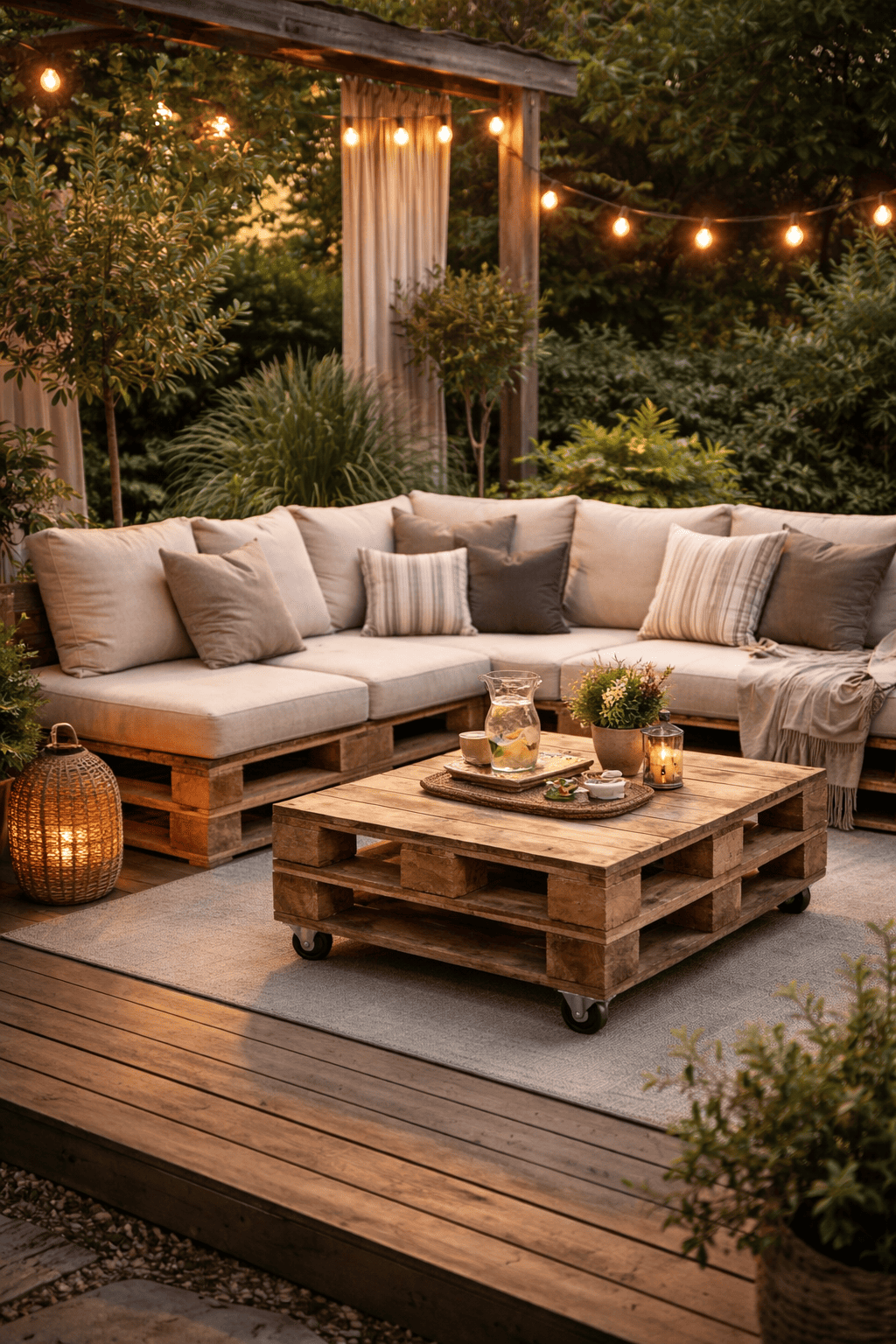 fabriquer un salon de jardin en palette, guide et tuto pour fabriquer soi même un salon de jardin en palette